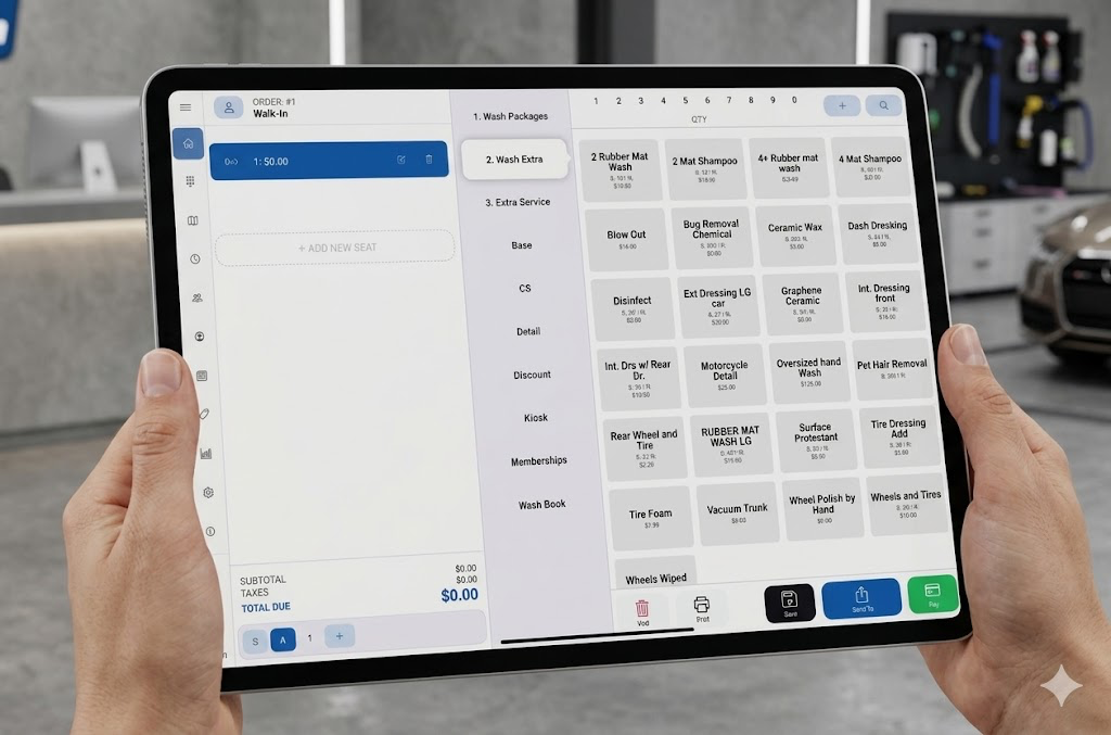 Attendant Controls Tablet